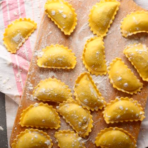 Ravioli carne mechada