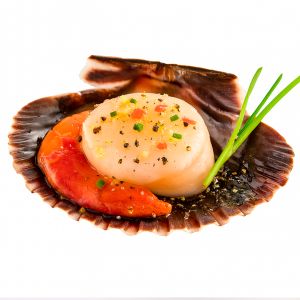 Ostión Con Coral Media Concha 30 a 40 Nacional OF