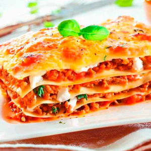 Masa de lasaña al huevo