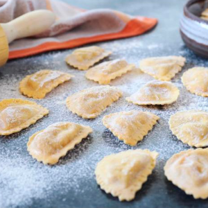 Medialuna mozzarella albahaca 400 grs