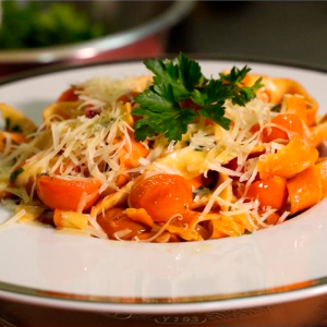 Pappardelle al huevo