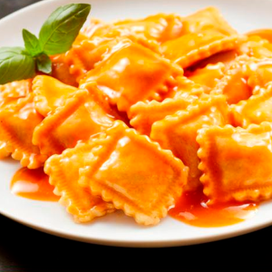 Ravioli ricota jaiba