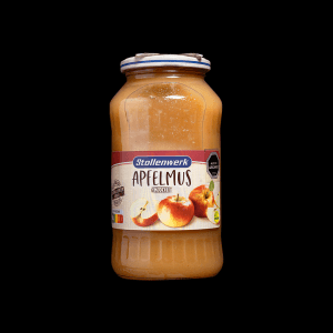 Pure de manzana frasco
