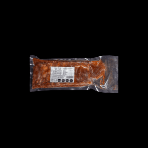 Costillas de cerdo baby cocida ahumada